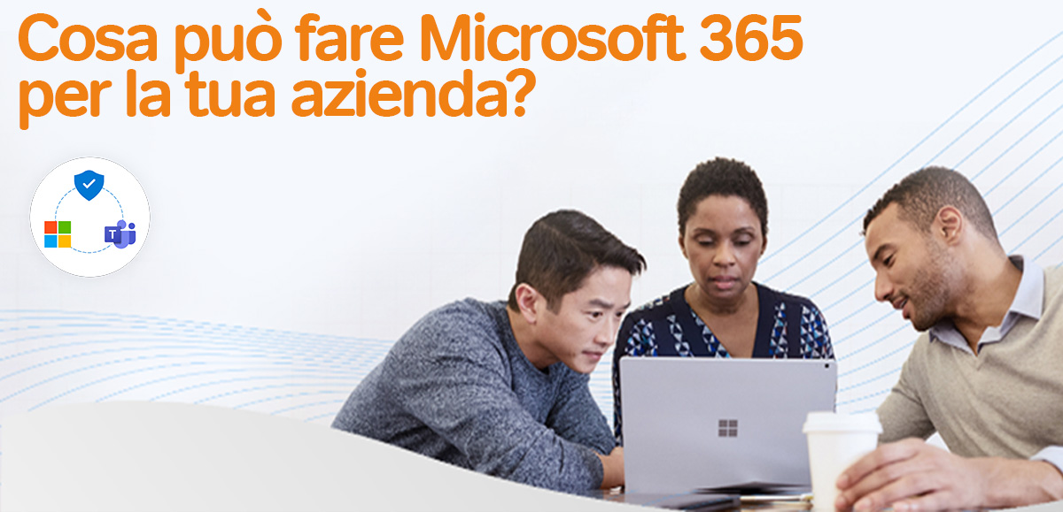 Fare di più con meno. Con Microsoft 365 e il cloud Azure si può.