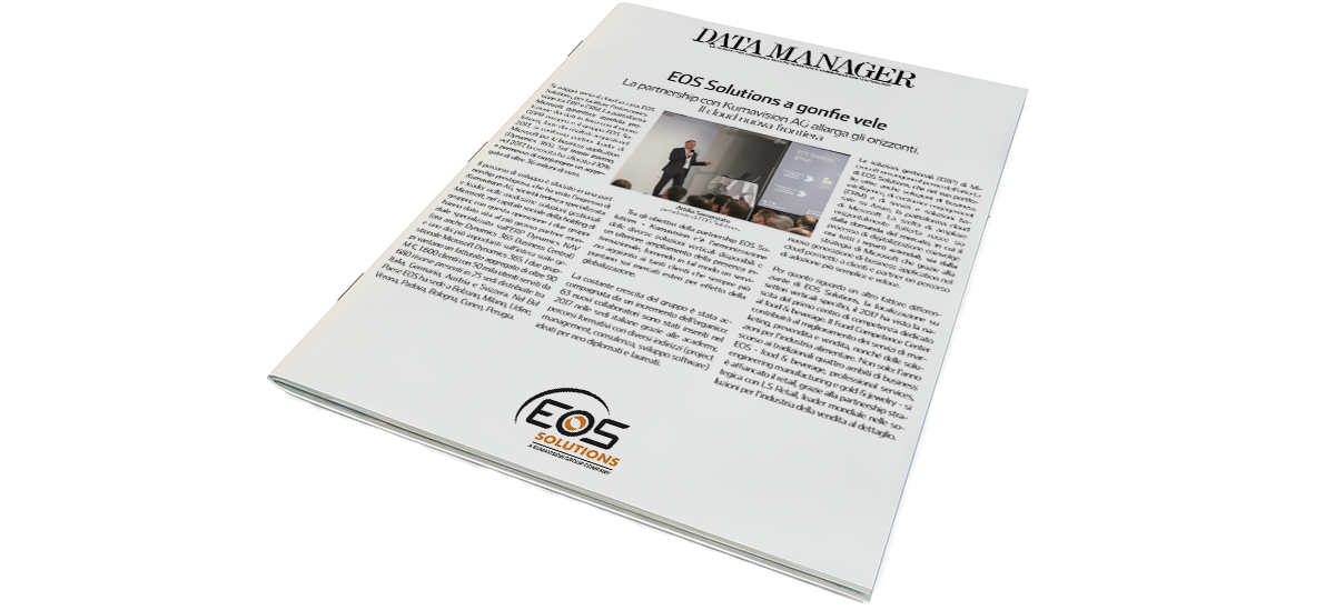 DATA MANAGER: EOS Solutions auf Erfolgskurs